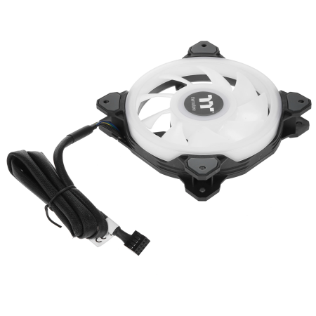 Вентилятор для корпуса Thermaltake Riing Quad 12 RGB TT Premium черный