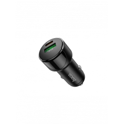 Зарядное устройство LDNIO C60P, автомобиль, USB + кабель USB Type-C (160164)