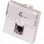 Информационная розетка LANMASTER Mosaic (LAN-SIP-23TEL-WH) белый