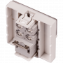 Информационная розетка LANMASTER Mosaic (LAN-SIP-23TEL-WH) белый