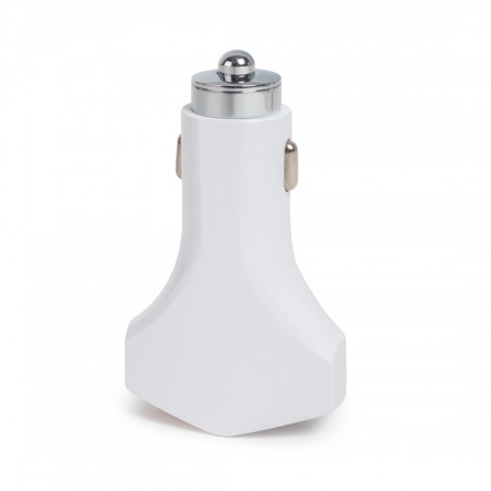 Зарядное устройство LDNIO C60P автомобиль, USB + кабель lightning (160179)