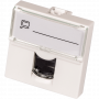 Информационная розетка Lanmaster Mosaic (LAN-SIP-23U5E-WH) белый