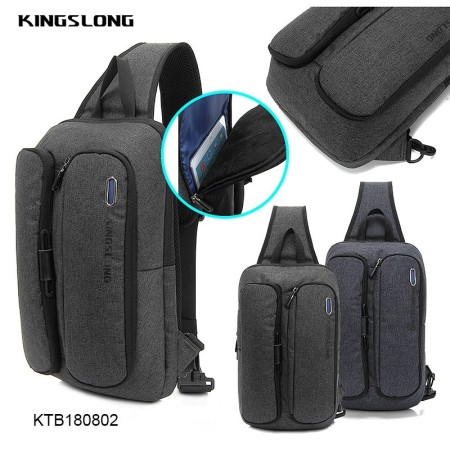 11" Рюкзак Kingslong KTB180802 серый