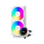 Система водяного охлаждения PCCooler DA240 ARGB WH белый