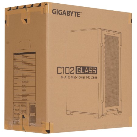 Корпус GIGABYTE C102 Glass (GB-C102G) черный