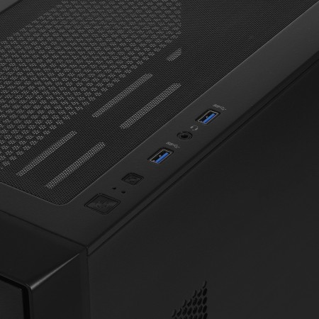 Корпус GIGABYTE C102 Glass (GB-C102G) черный