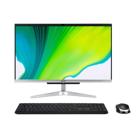 Моноблок Acer Aspire C22-420 (DQ.BFRER.005) серебристый