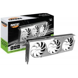 Видеокарта Inno3D GeForce RTX5070 Ti X3 OC WHITE (N507T3-16D7X-176068W) 16 Гб белый