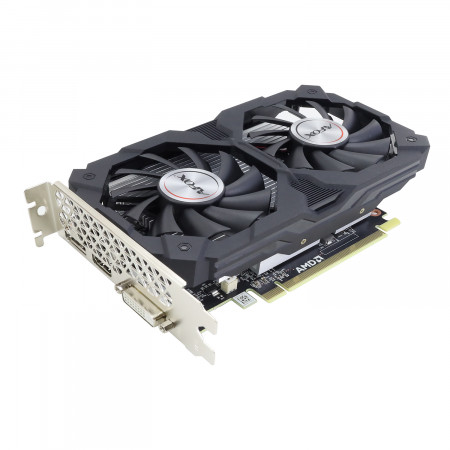 Видеокарта Afox RX 550 (AFRX550-4096D5H2-V2) 4 Гб серый