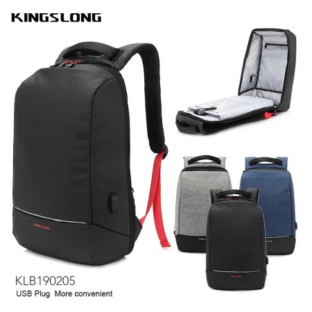 15.6" Рюкзак Kingslong KLB190205 черный