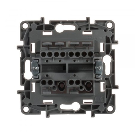 Выключатель Legrand Etika 672212 2х клавишный белый