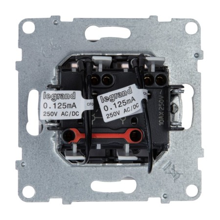 Выключатель Legrand Suno 721115 2х клавишный белый