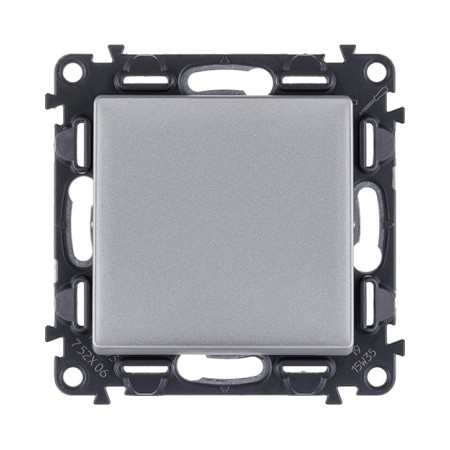 Выключатель Legrand Valena Life 752606 1 клавишный алюминий