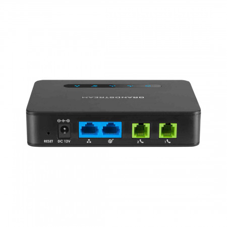 Телефонный адаптеры Grandstream HT812 черный