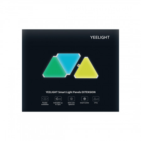 Световая панель Yeelight Smart Light Panels 3pcs Extension (YLFWD-0013) мультиколор
