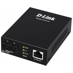 Медиаконвертер D-link DMC-F02SC/B1A черный
