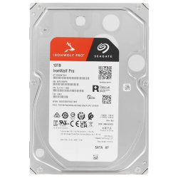 10 ТБ Жесткий диск Seagate IronWolf Pro (ST10000NT001) серый