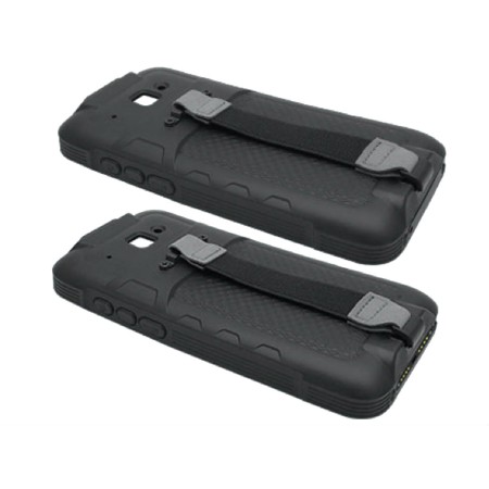 Защитный резиновый бампер с наладонным ремешком для мобильного компьютера Chainway С66 (RB-C66-RRH) черный