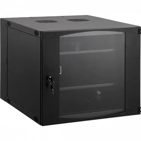 19" Шкаф SHIP 5409.01.100 черный 9U 540*460*450 мм