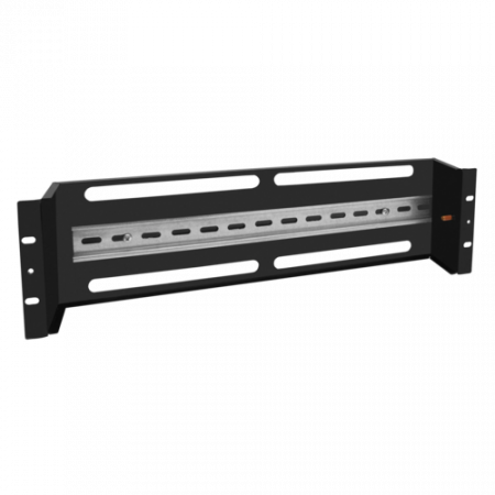 Панель 19" с DIN-рейкой 3U Pixietech PXT-PDR-19-B черный