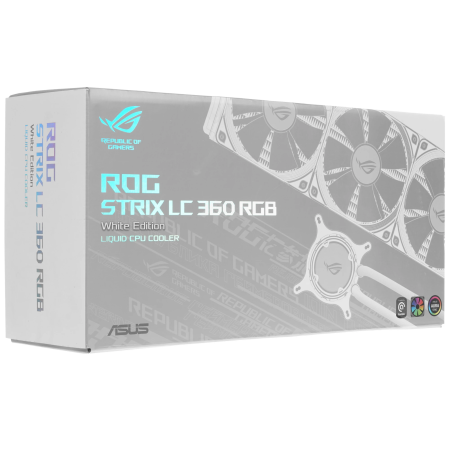 Система водяного охлаждения ASUS ROG Strix LC 360 RGB (90RC0072-M0UAY0) белый