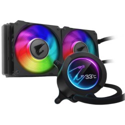 Система водяного охлаждения Gigabyte AORUS Liquid Cooler 280 черный