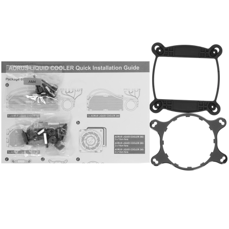 Система водяного охлаждения Gigabyte AORUS Liquid Cooler 280 черный