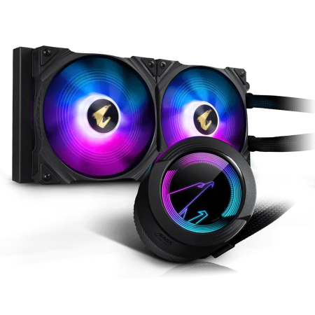 Система водяного охлаждения Gigabyte AORUS Waterforce X 280 (GP-AORUSWFX280) черный