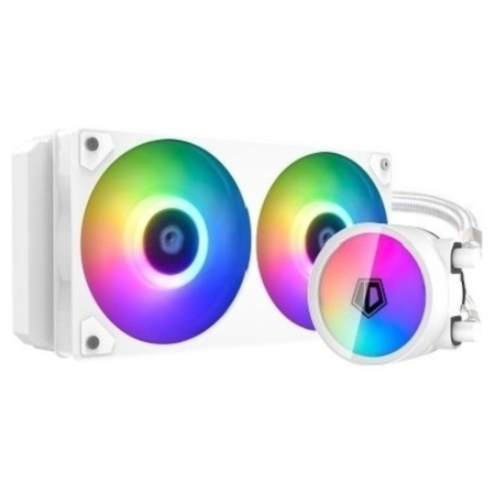 Система водяного охлаждения ID-Cooling Iceflow 240 ARGB Snow (LGA1700) белый