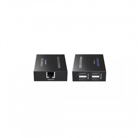 Удлинитель USB Lenkeng LKV100USB черный