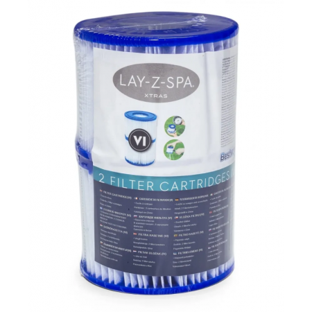 Картридж для фильтр-насоса BESTWAY Lay-Z-Spa (60311) синий, белый