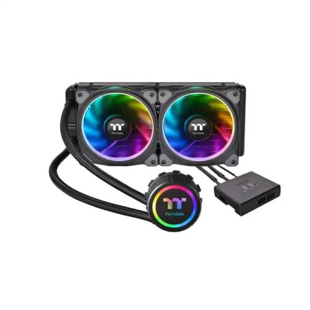 Система водяного охлаждения Thermaltake Floe Riing RGB 240 TT Premium Edition (CL-W157-PL12SW-A) черный