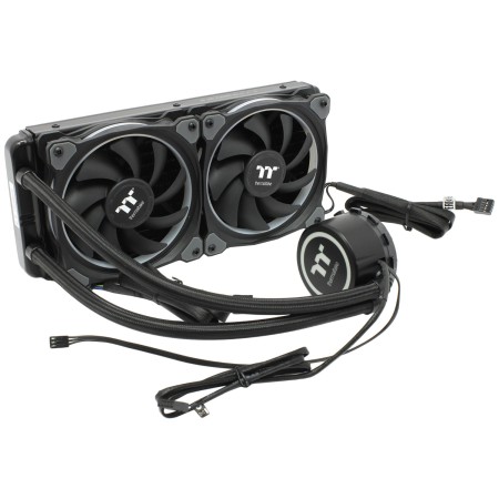 Система водяного охлаждения Thermaltake Floe Riing RGB 240 TT Premium Edition (CL-W157-PL12SW-A) черный