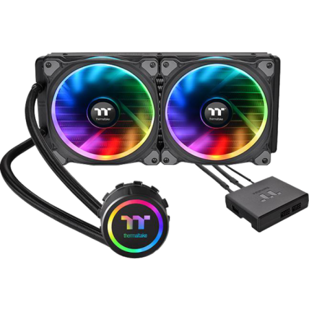Система водяного охлаждения Thermaltake Floe Riing RGB 280 TT Premium Edition (CL-W167-PL14SW-A) черный