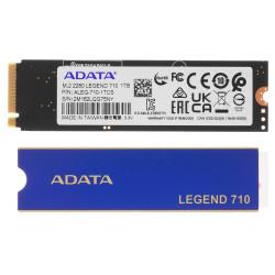 1 ТБ SSD диск ADATA Legend 710 (ALEG-710-1TCS) черный