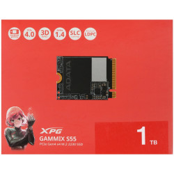 1 ТБ SSD диск ADATA XPG GAMMIX S55 (SGAMMIXS55-1T-C) черный