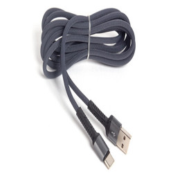 Кабель USB Type-A USB Type-C LDNIO LS64 2m Grey (Navy)