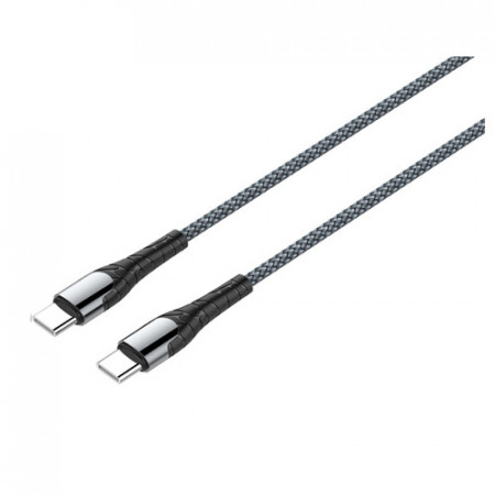 Кабель USB Type-C USB Type-C LDNIO LC101 1m Gray
