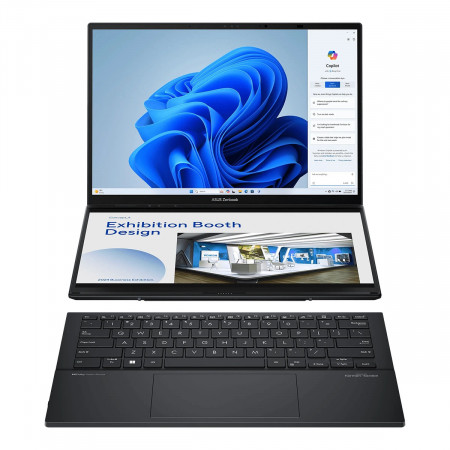 14" Ноутбук ASUS Zenbook Duo UX8406MA (90NB12U1-M004U0) черный
