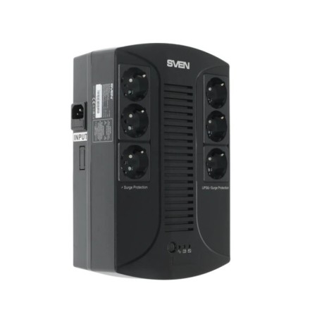 ИБП Sven 3S850D (UP-L1000E) черный (С АККУМУЛЯТОРОМ)