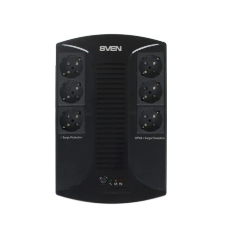 ИБП Sven 3S850D (UP-L1000E) черный (С АККУМУЛЯТОРОМ)
