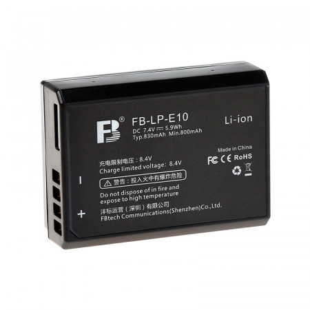 Аккумулятор Canon BATTERY LP-E10 (5108B002AA) черный