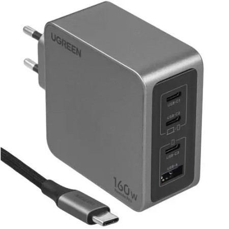 Зарядное устройство Ugreen X763 Nexode Pro (25877) серый