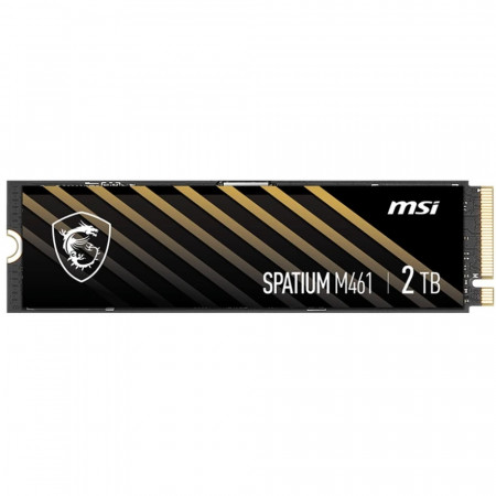 2 ТБ SSD диск MSI Spatium M461 (SPATIUM-M461-2TB) чёрный