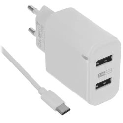 Сетевое зарядное устройство OLMIO 43368 белый