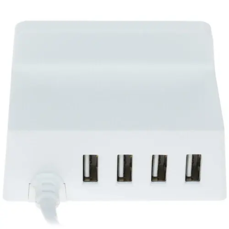 Сетевое зарядное устройство Orico CHA-4U-BL белый