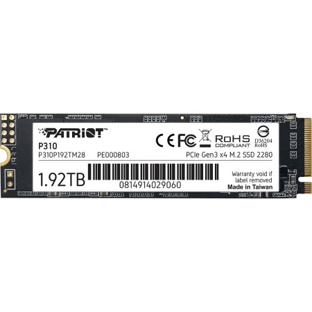 240 ГБ SSD диск Patriot P310 (P310P240GM28) черный