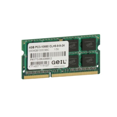 Оперативная память GeIL (GS34GB1333C9S SO-DIMM) 4 ГБ зеленый