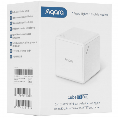 Управления для умного дома Aqara Cube T1 Pro (CTP-R01) белый