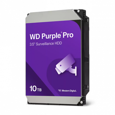 10 ТБ Жесткий диск Western Digital Purple Pro (WD102PURP) фиолетовый